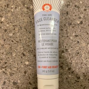 First Aid Beauty pure skin face cleanser